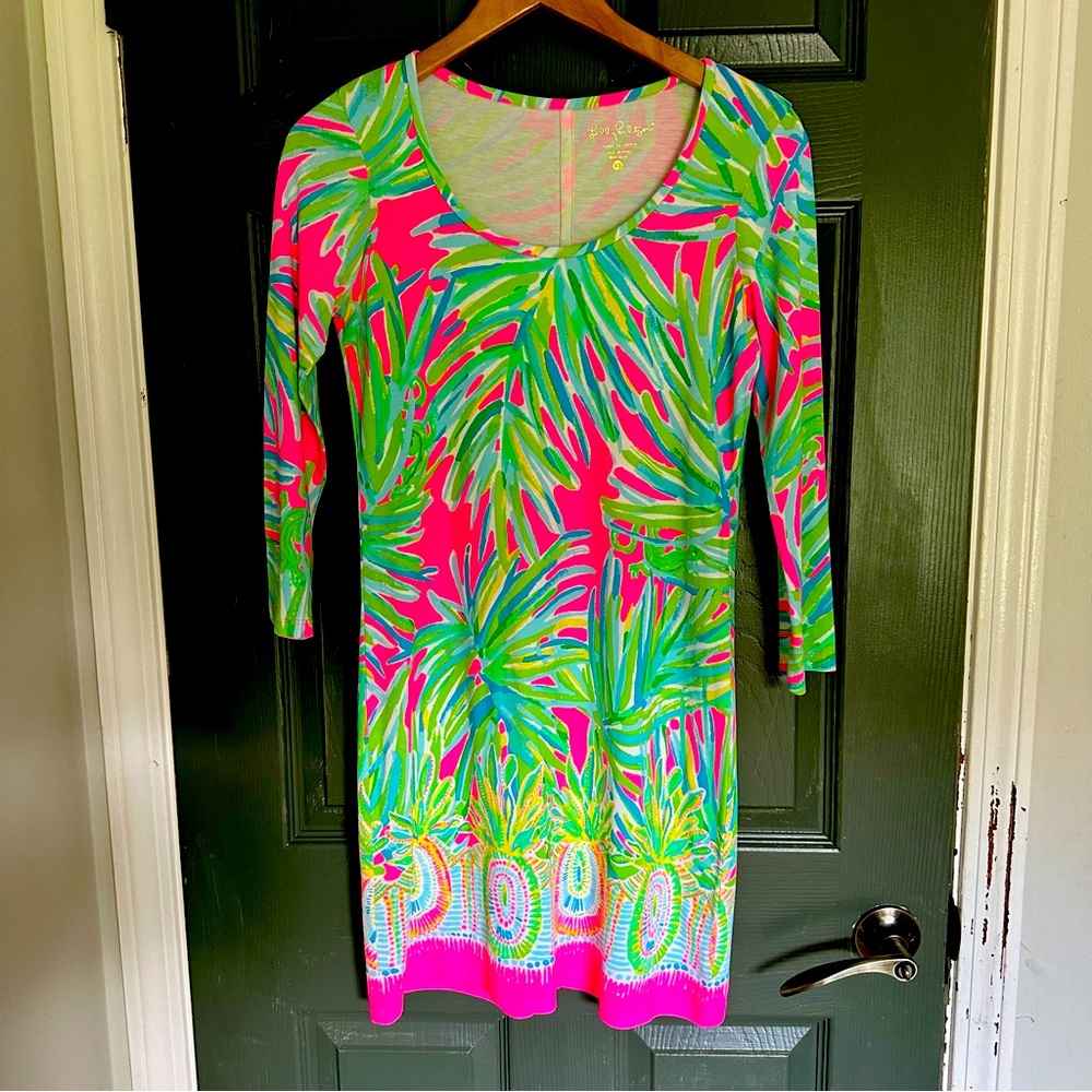 Lilly Pulitzer cotton colorful dress size XS